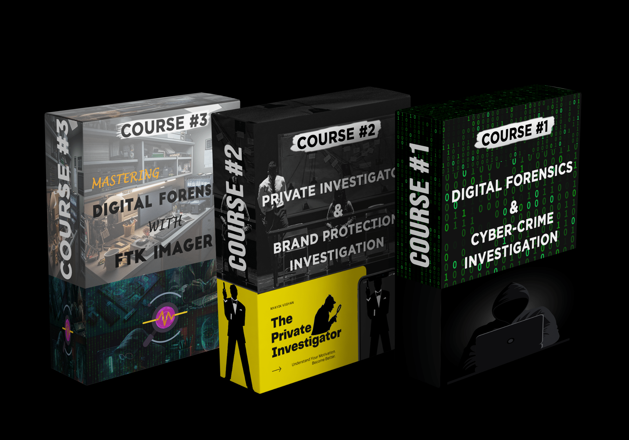 Digital Forensics 3-Course Bundle