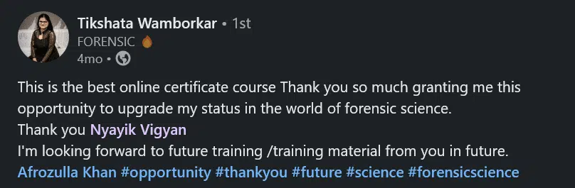Student LinkedIn Success Story 2